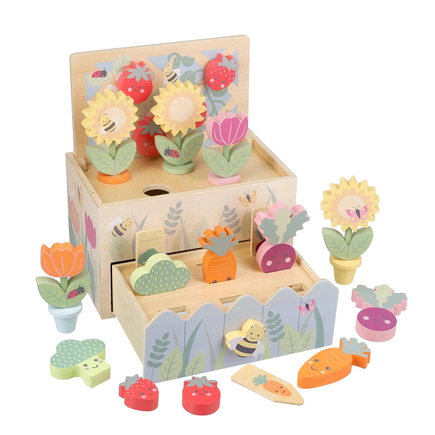My First Wooden Allotment - Grow & Plat Set