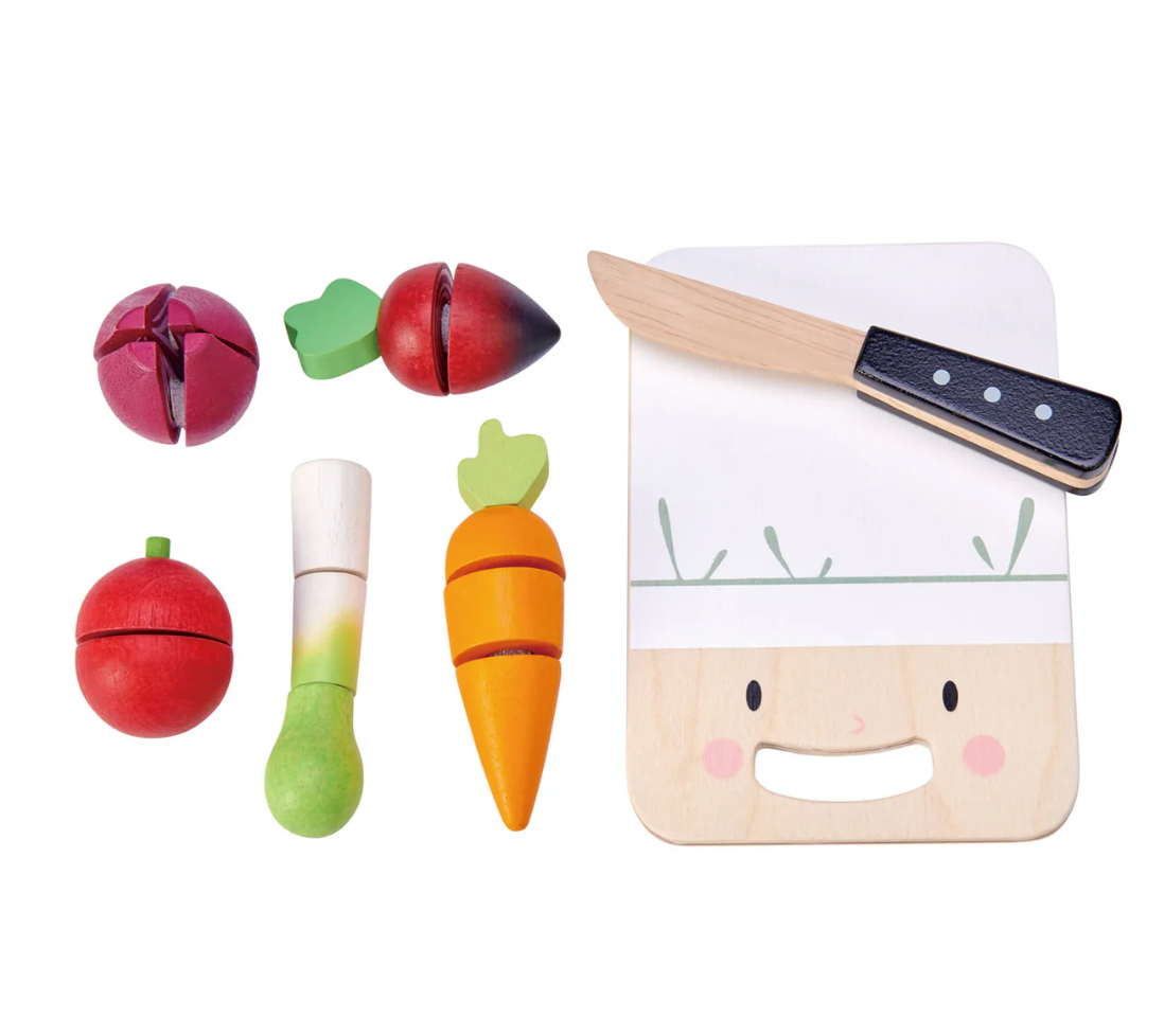 Mini Chef Wooden Board Set