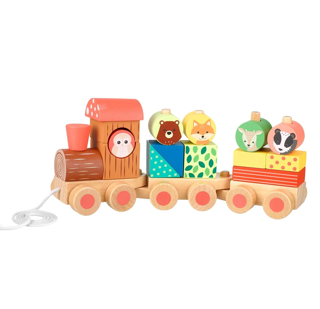 Woodland Woodend Puzzle Train