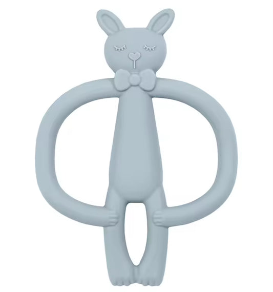 Bunny Baby Teether Blue