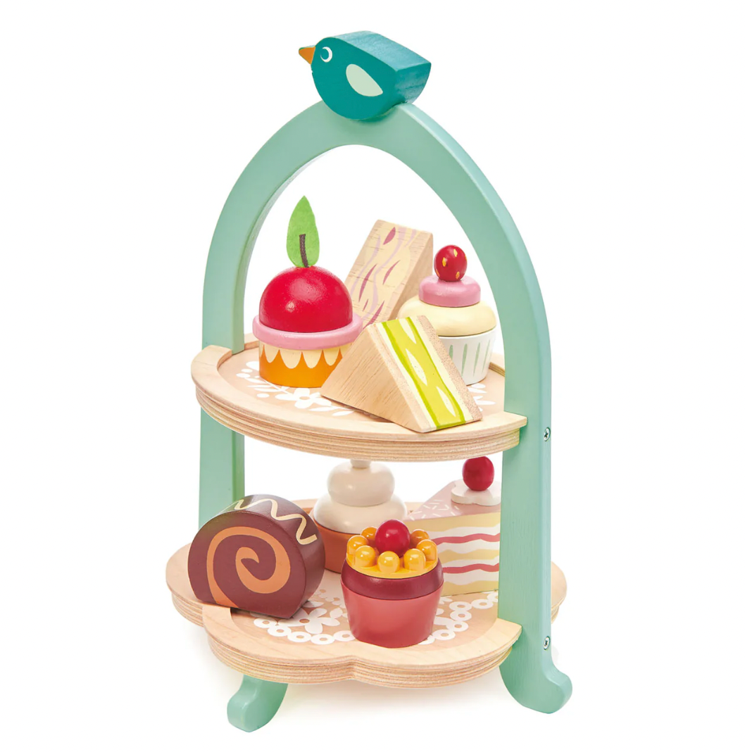 Afternoon Tea Stand & Cakes